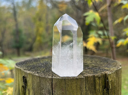Clear Quartz Tower