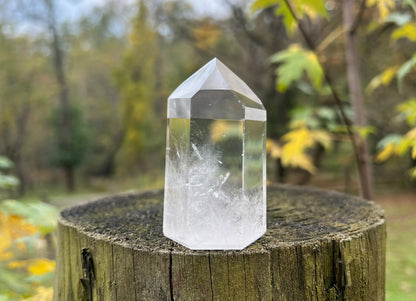 Clear Quartz Tower