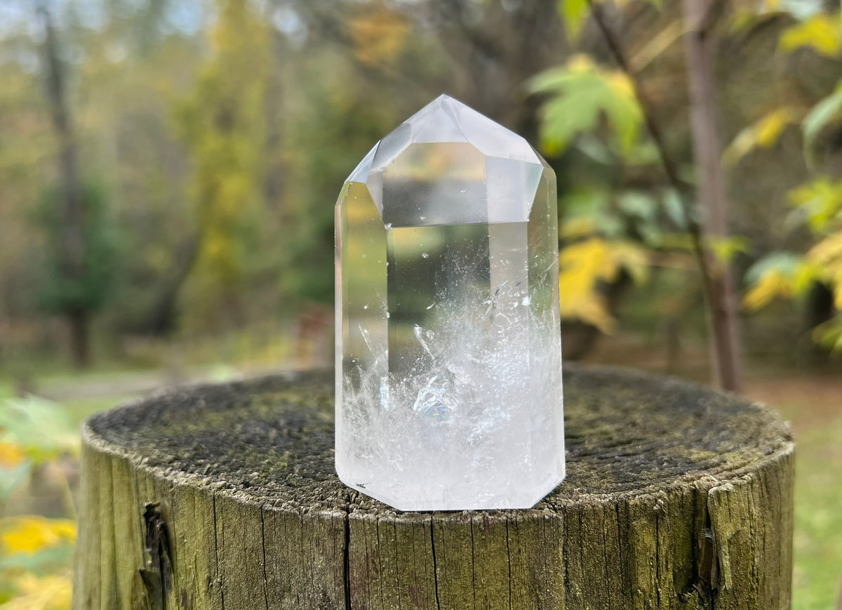Clear Quartz Tower