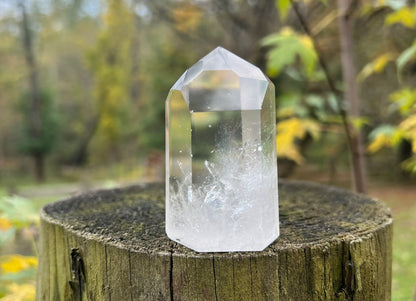 Clear Quartz Tower