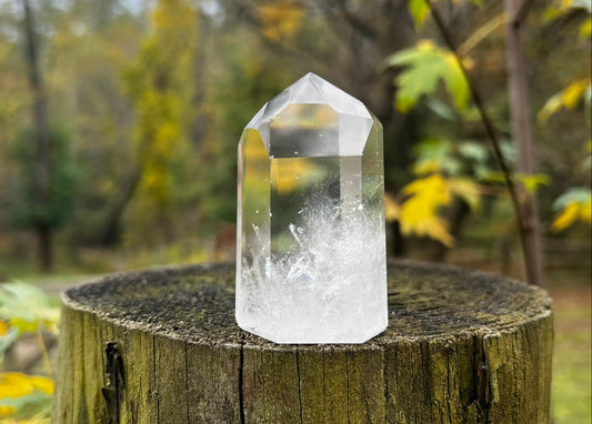 Clear Quartz Tower