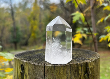 Clear Quartz Tower