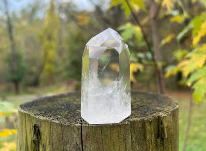 Clear Quartz Tower