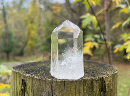 Clear Quartz Tower