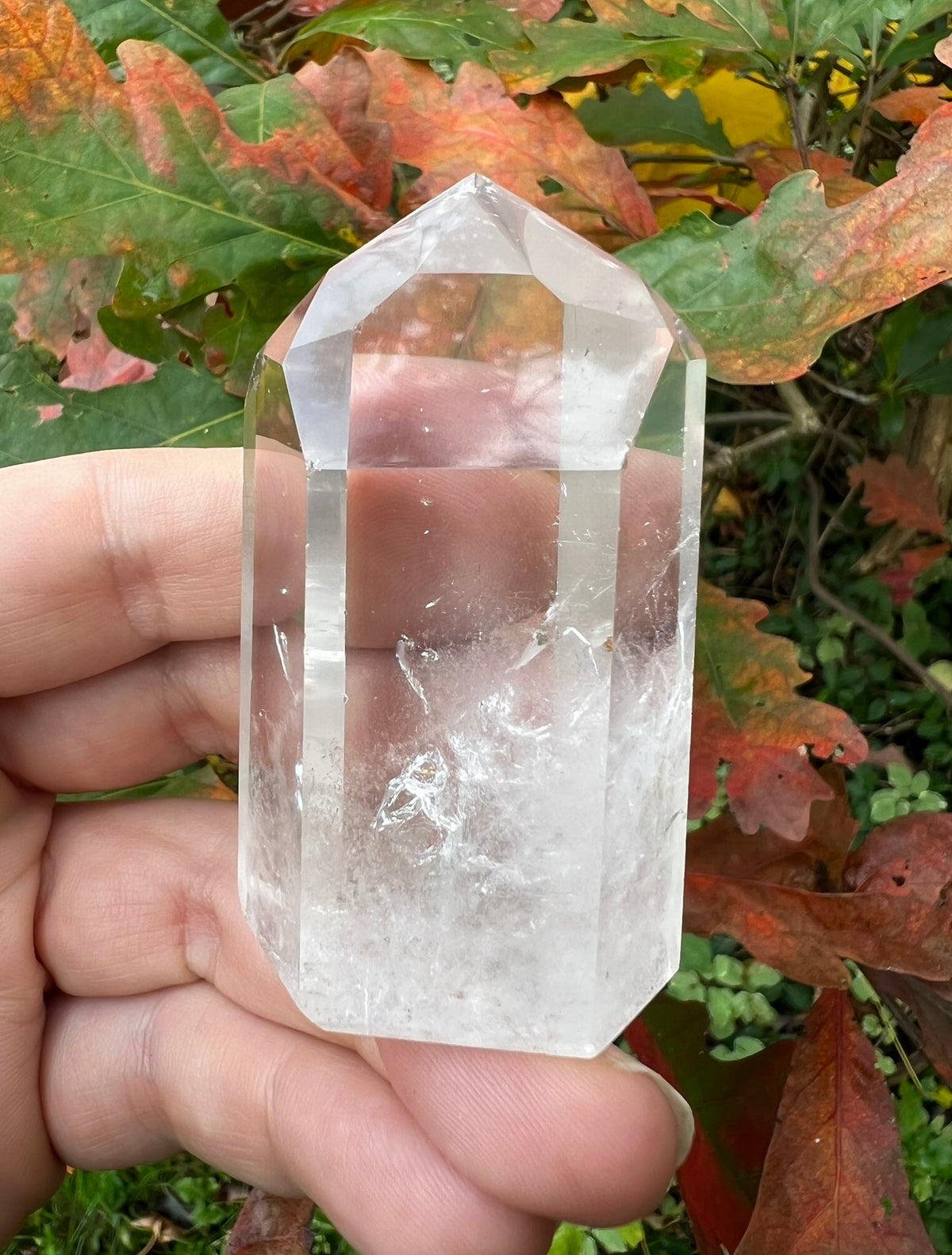 Clear Quartz Tower
