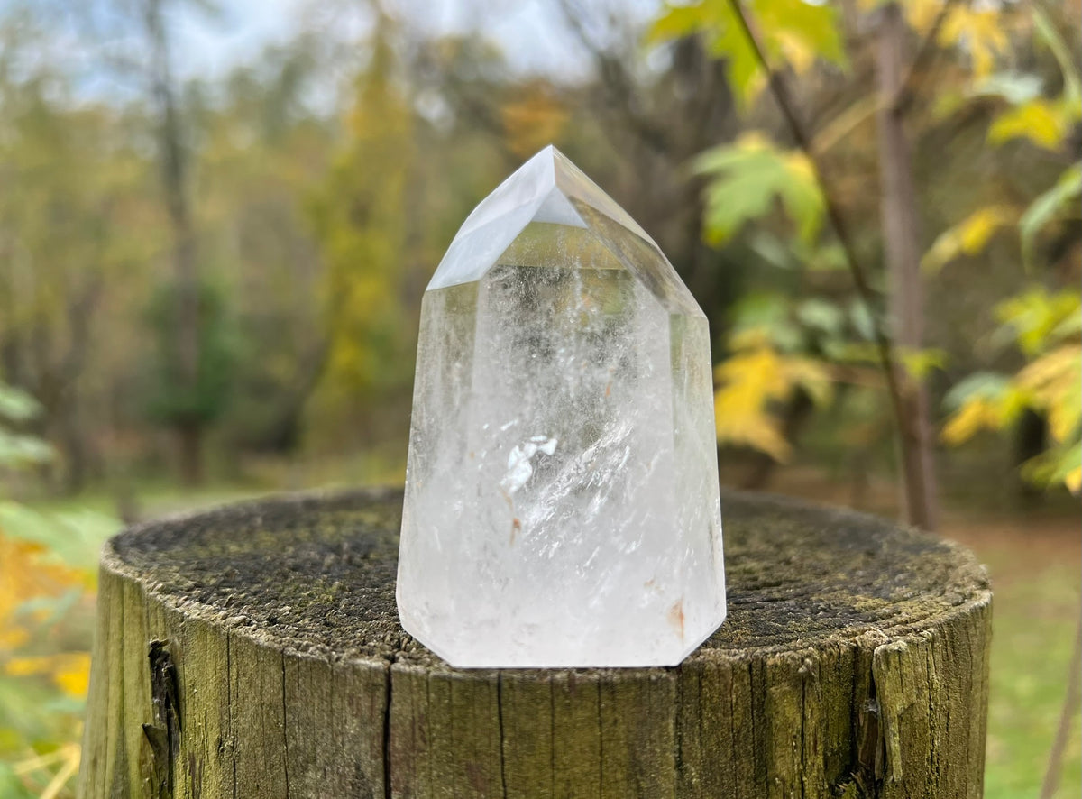 Clear Quartz Tower