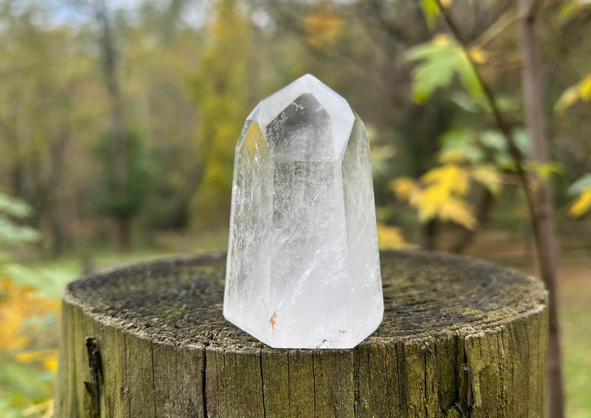Clear Quartz Tower