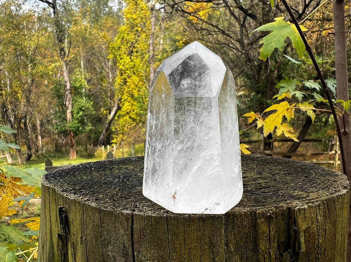 Clear Quartz Tower