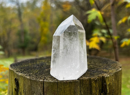 Clear Quartz Tower