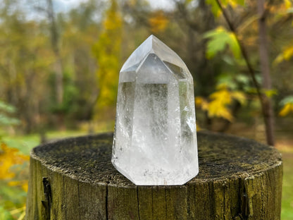 Clear Quartz Tower