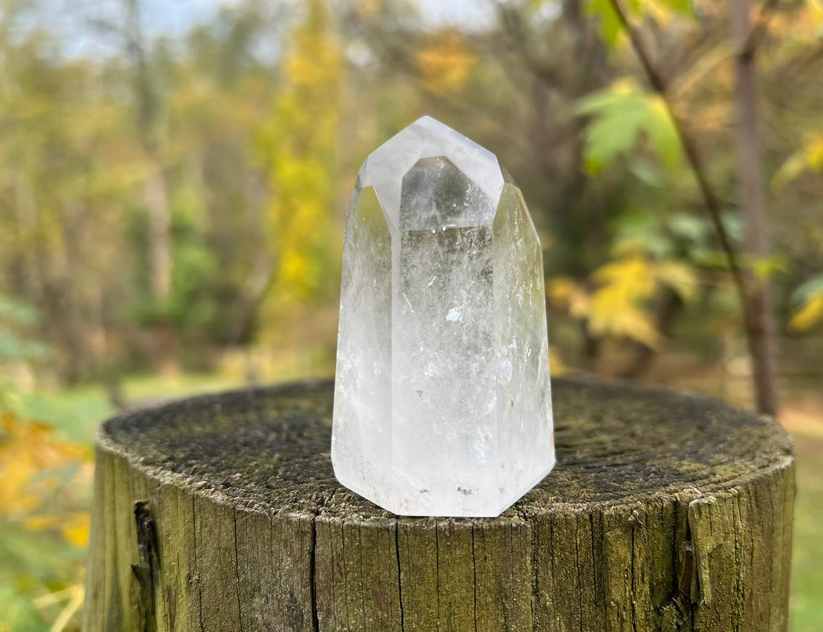 Clear Quartz Tower