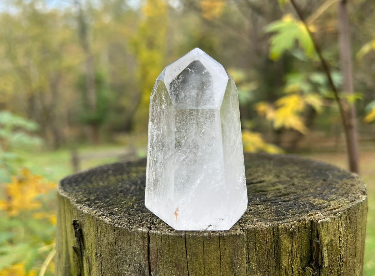 Clear Quartz Tower