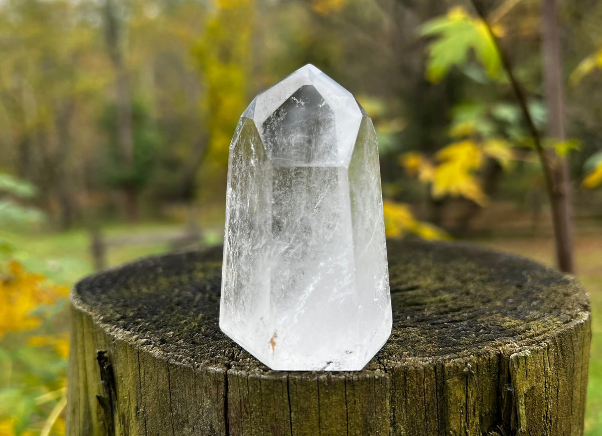 Clear Quartz Tower