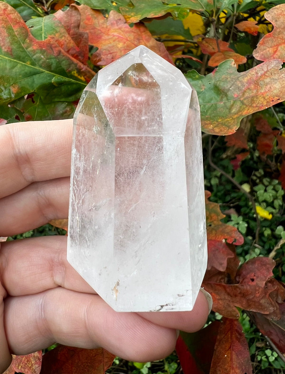 Clear Quartz Tower