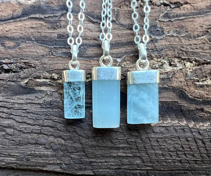 Aquamarine Pendant - Gem Realm 