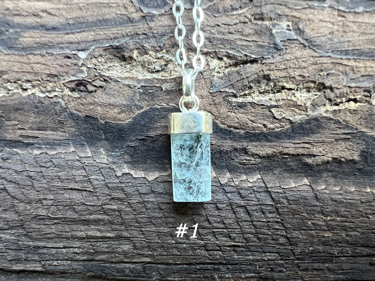 Aquamarine Pendant - Gem Realm 
