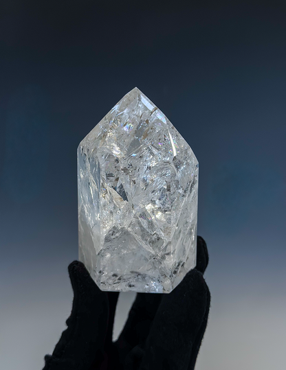 Fire & Ice Quartz Tower ~ Large