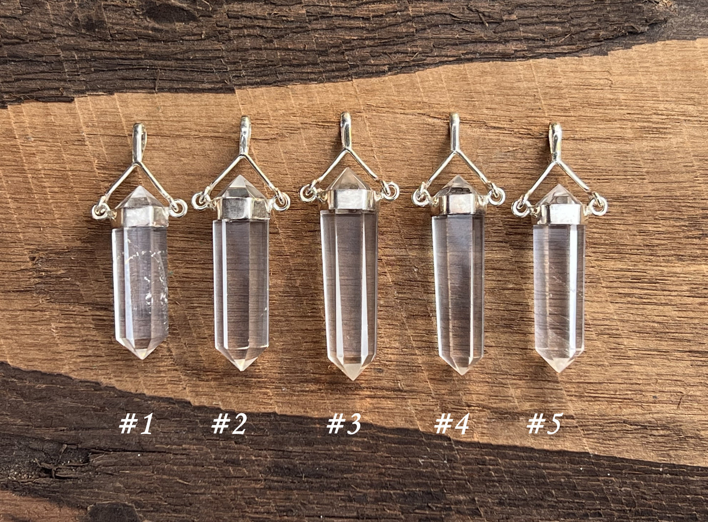 Quartz Crystal Pendant - Gem Realm 