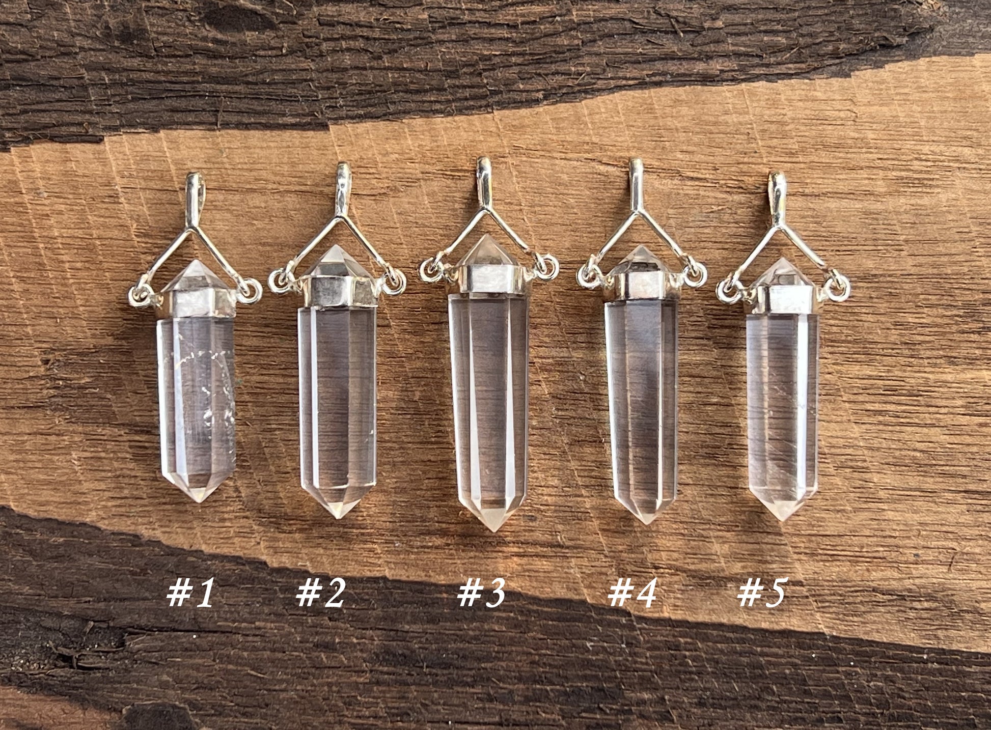 Quartz Crystal Pendant - Gem Realm 