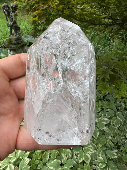 Fire & Ice Quartz Tower ~ Large