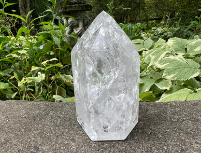 Fire & Ice Quartz Tower ~ Large