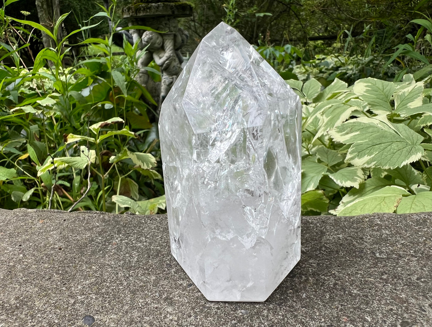 Fire & Ice Quartz Tower ~ Large