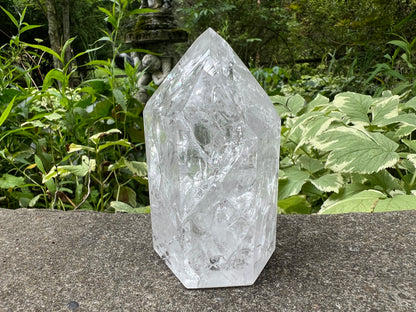Fire & Ice Quartz Tower ~ Large