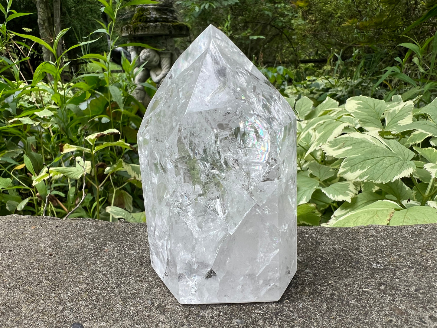 Fire & Ice Quartz Tower ~ Large