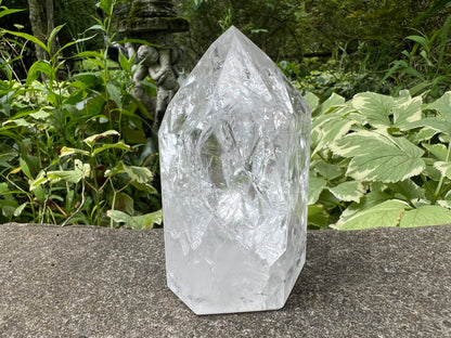 Fire & Ice Quartz Tower ~ Large