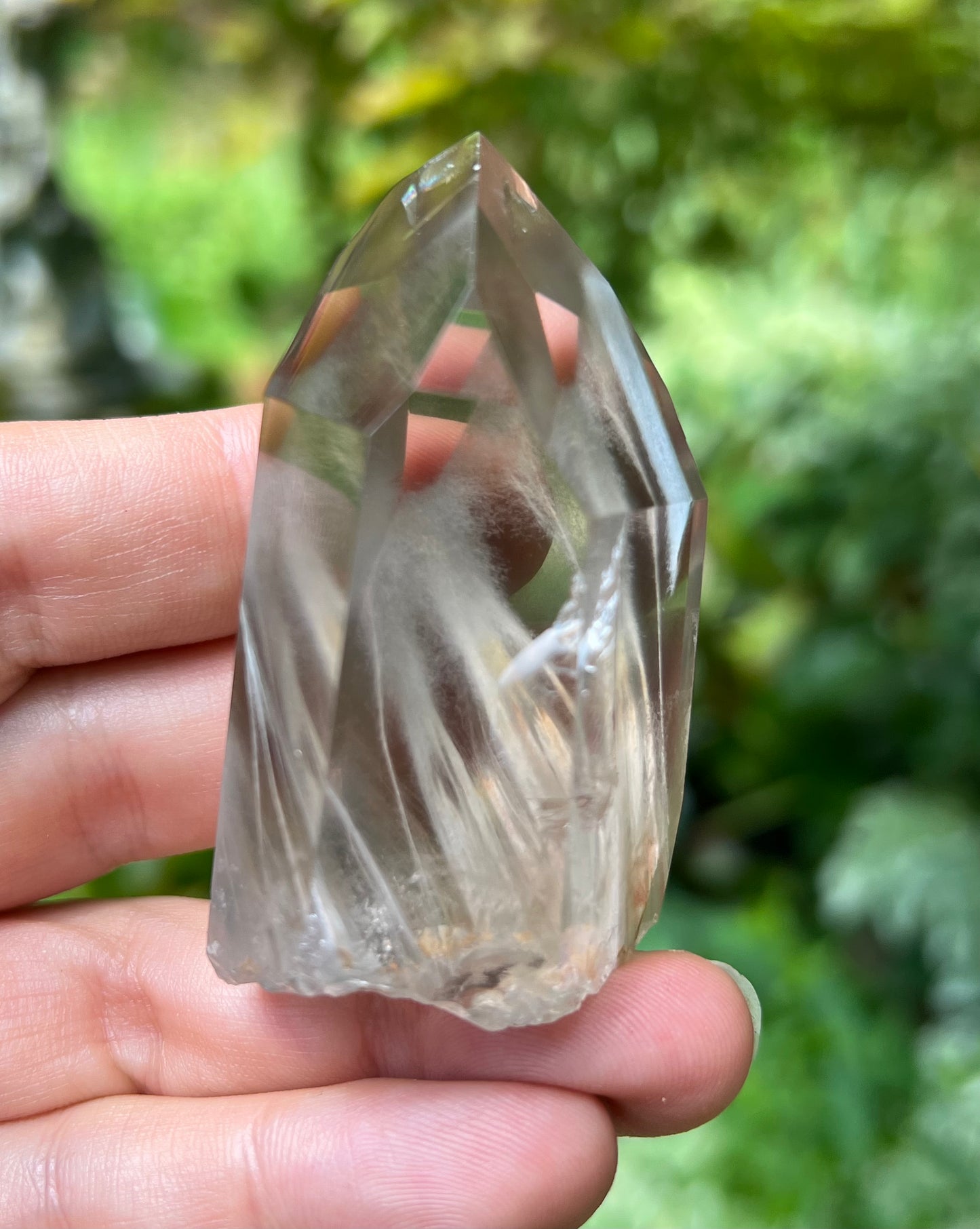 Amphibole Quartz Point Tower