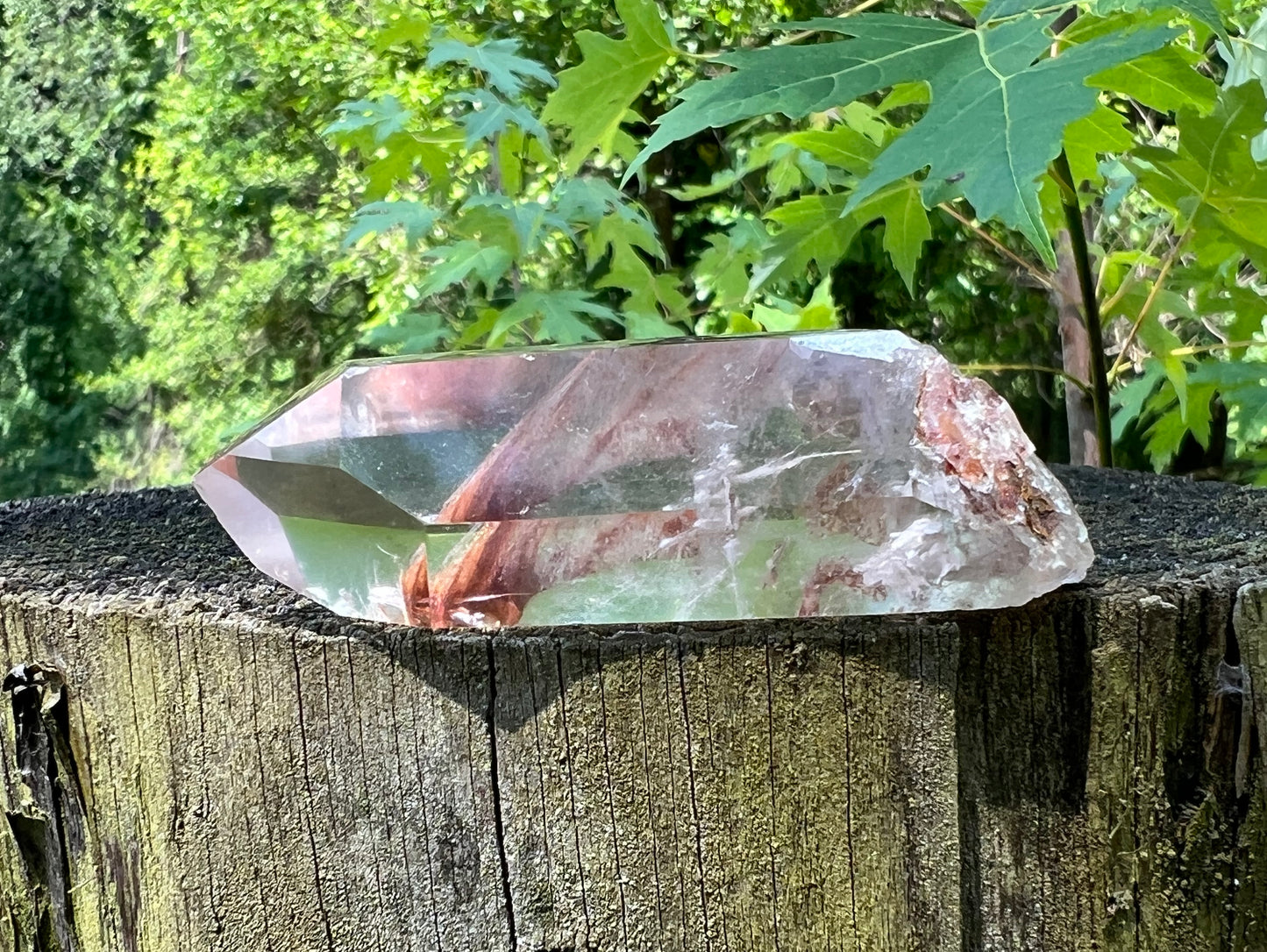 Amphibole Quartz Point