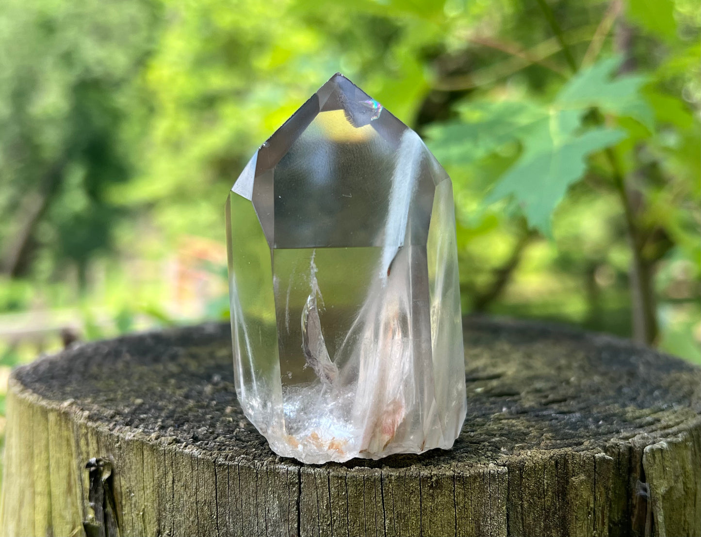 Amphibole Quartz Point Tower