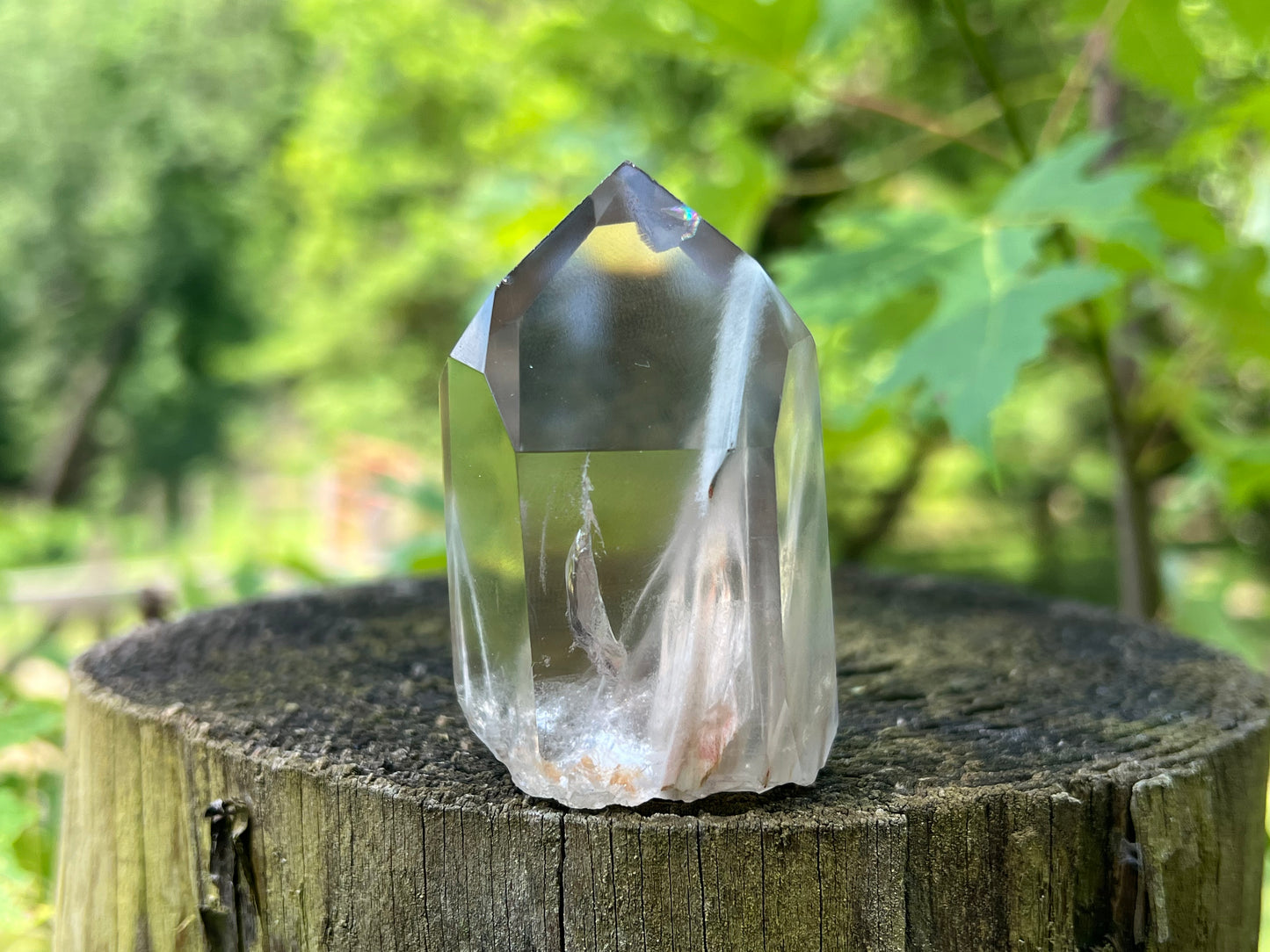 Amphibole Quartz Point Tower
