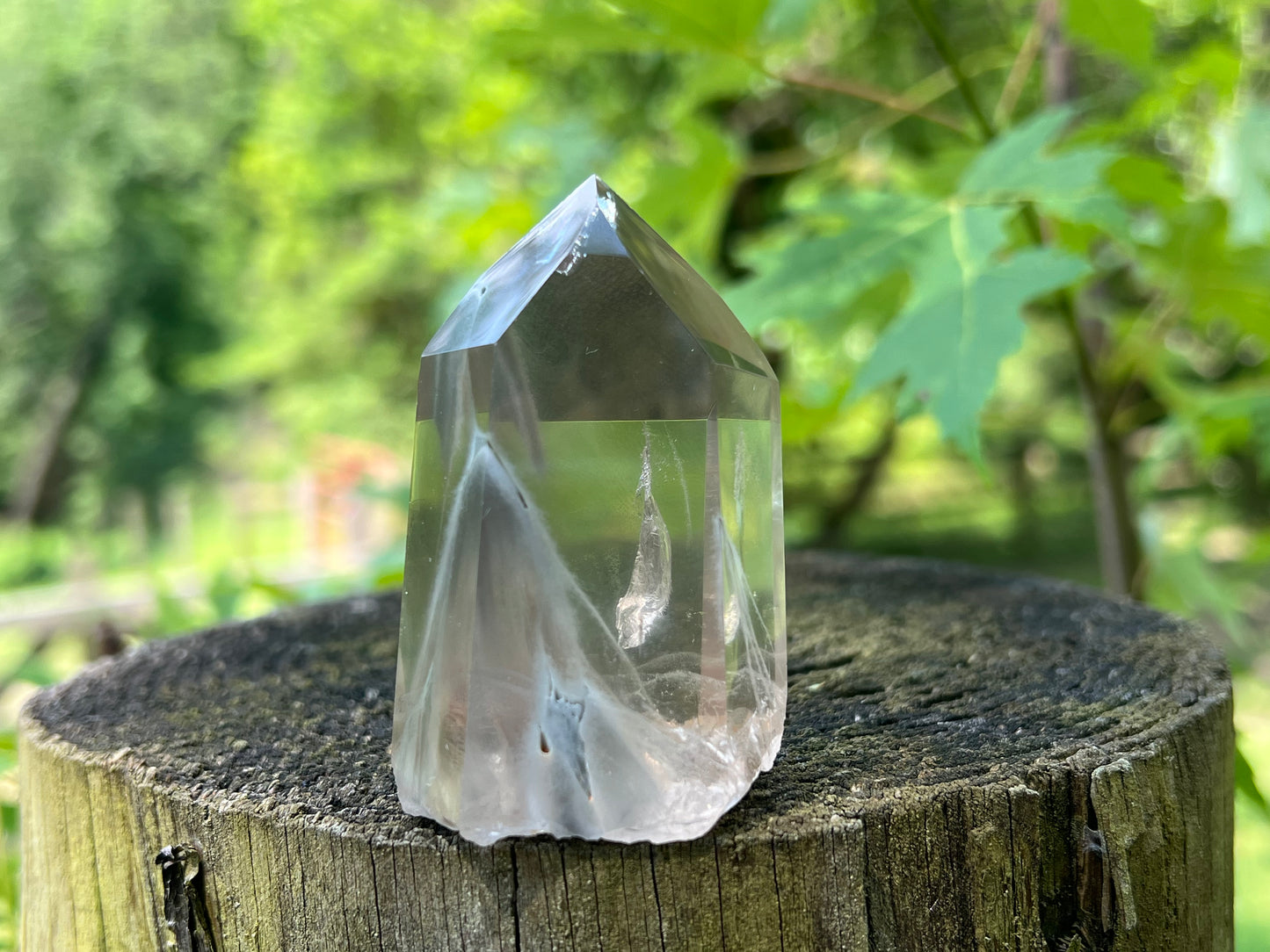 Amphibole Quartz Point Tower