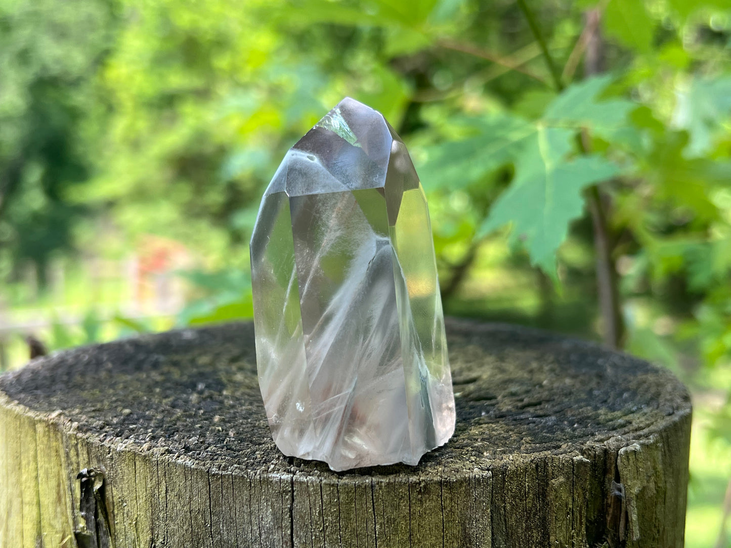 Amphibole Quartz Point Tower