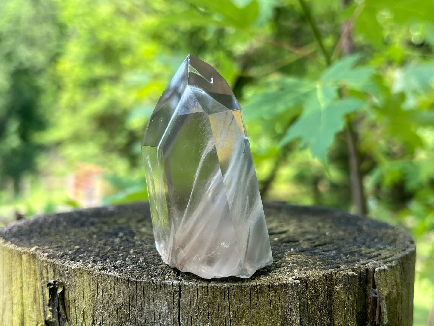 Amphibole Quartz Point Tower