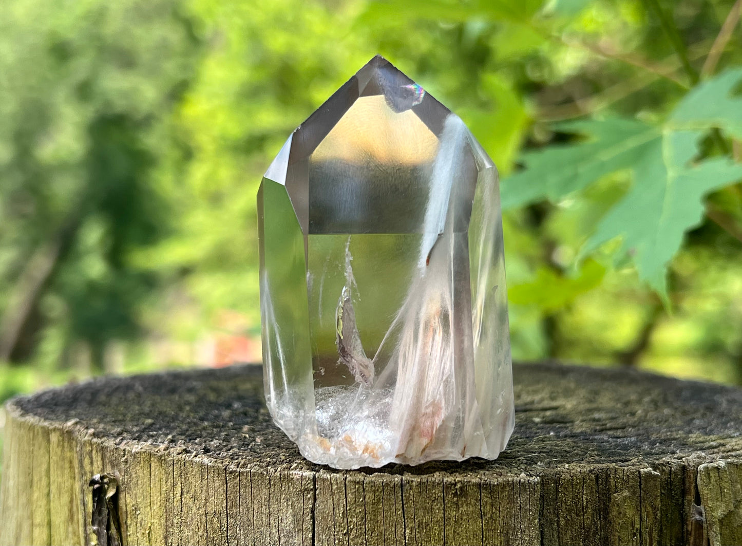 Amphibole Quartz Point Tower