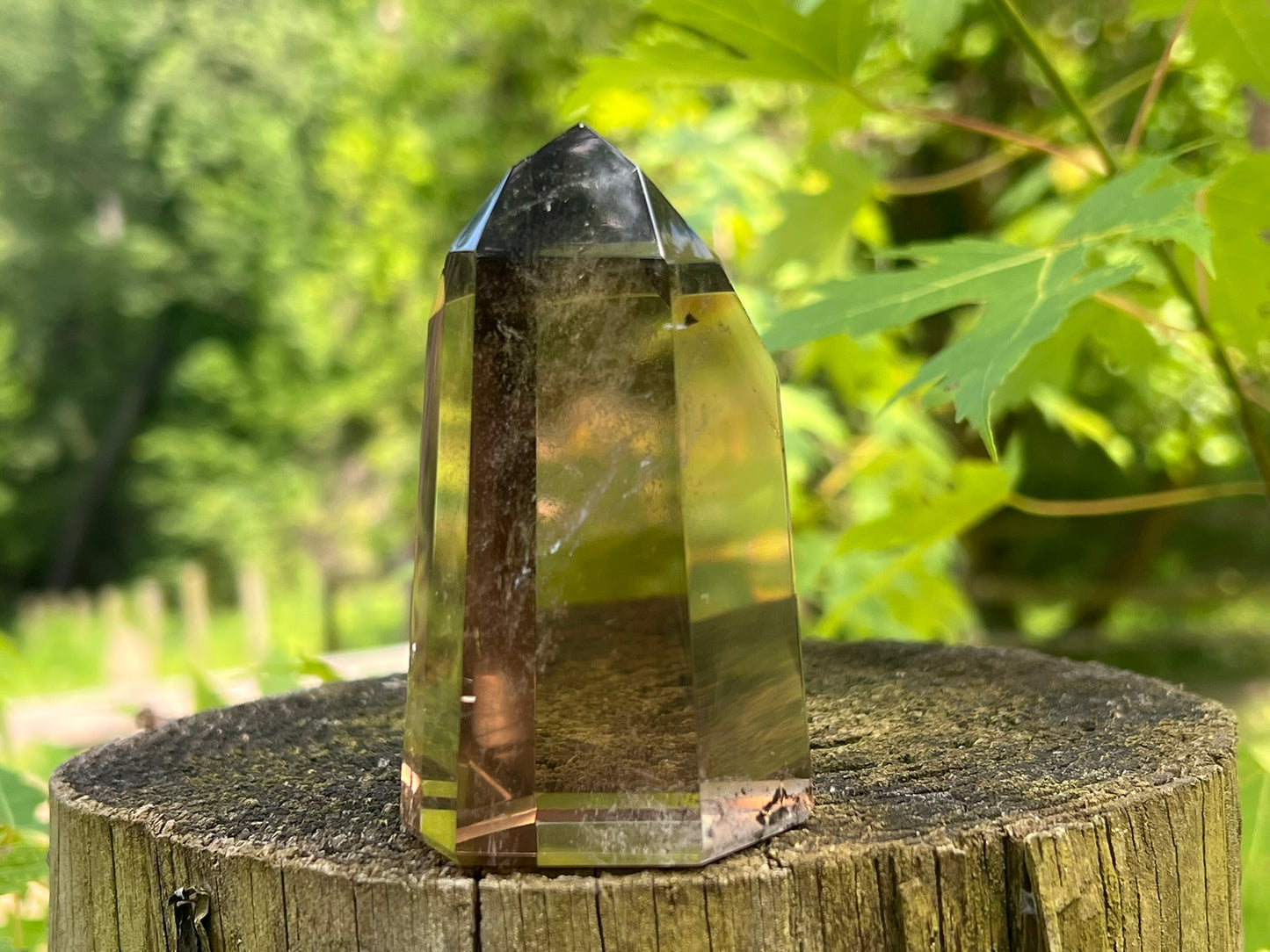 Smoky Quartz Tower