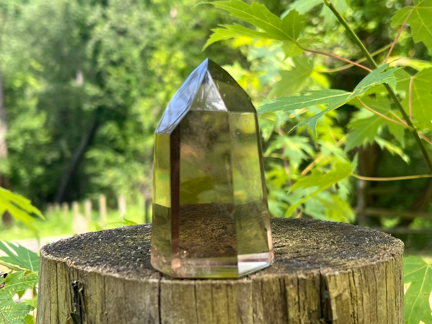 Smoky Quartz Tower