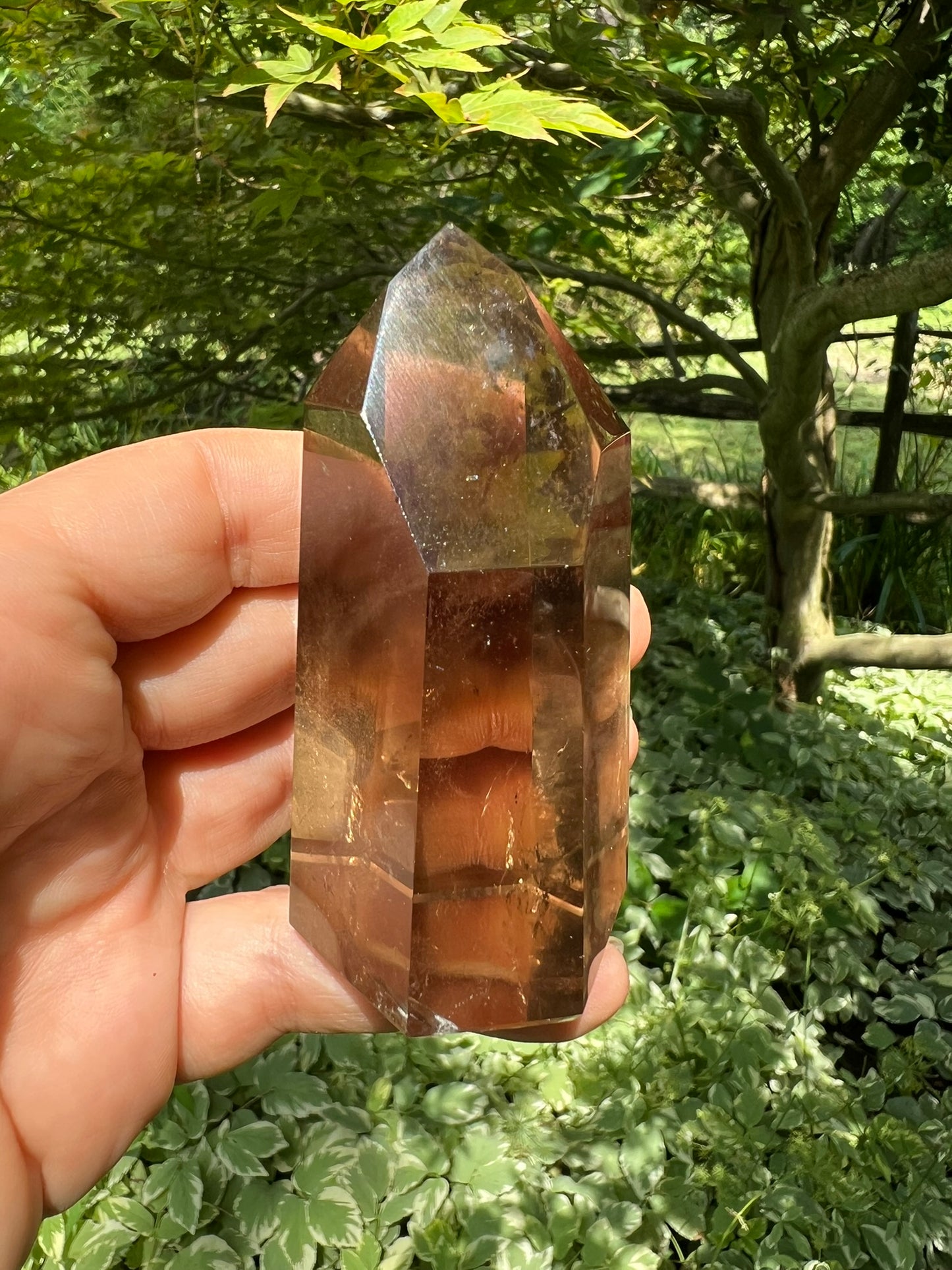 Smoky Quartz Tower