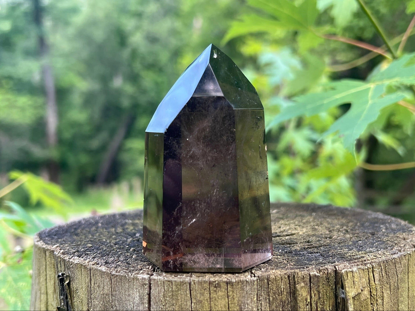 Smoky Quartz Tower
