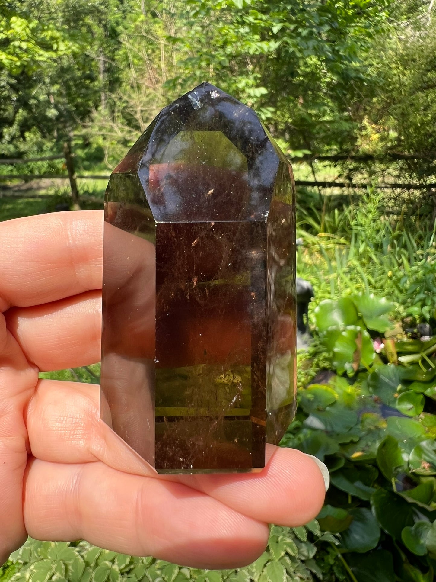 Smoky Quartz Tower