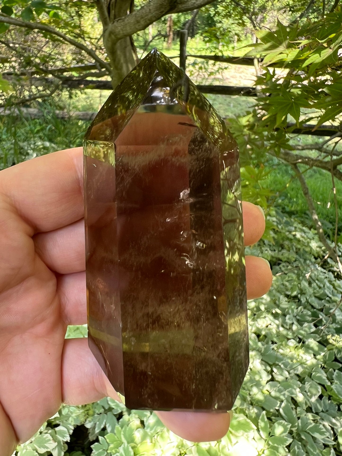 Smoky Quartz Tower