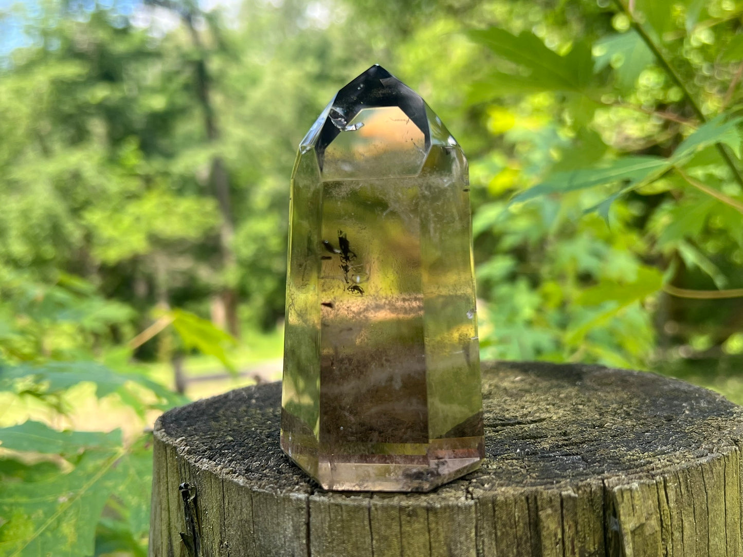 Smoky Quartz Tower