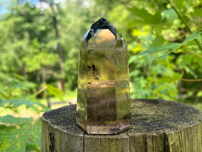 Smoky Quartz Tower