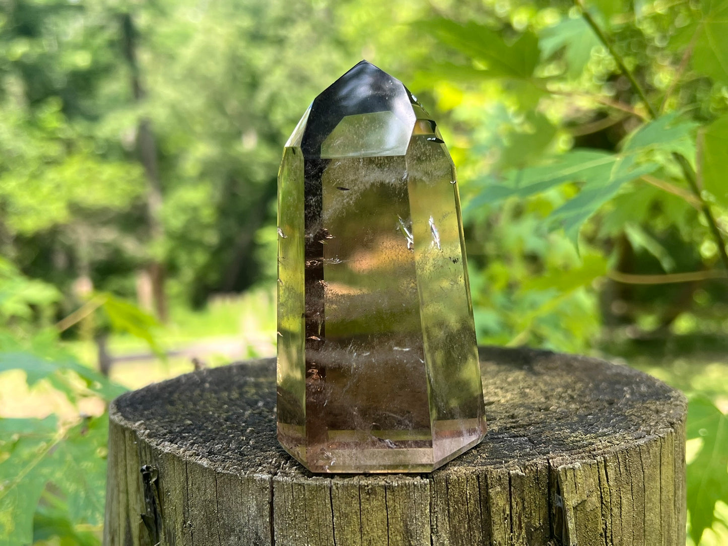 Smoky Quartz Tower