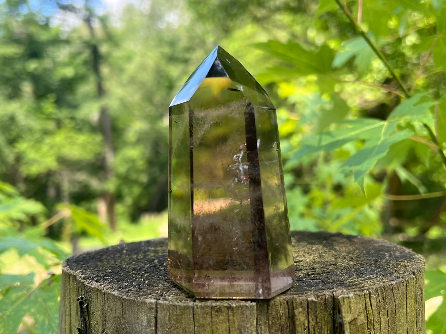 Smoky Quartz Tower