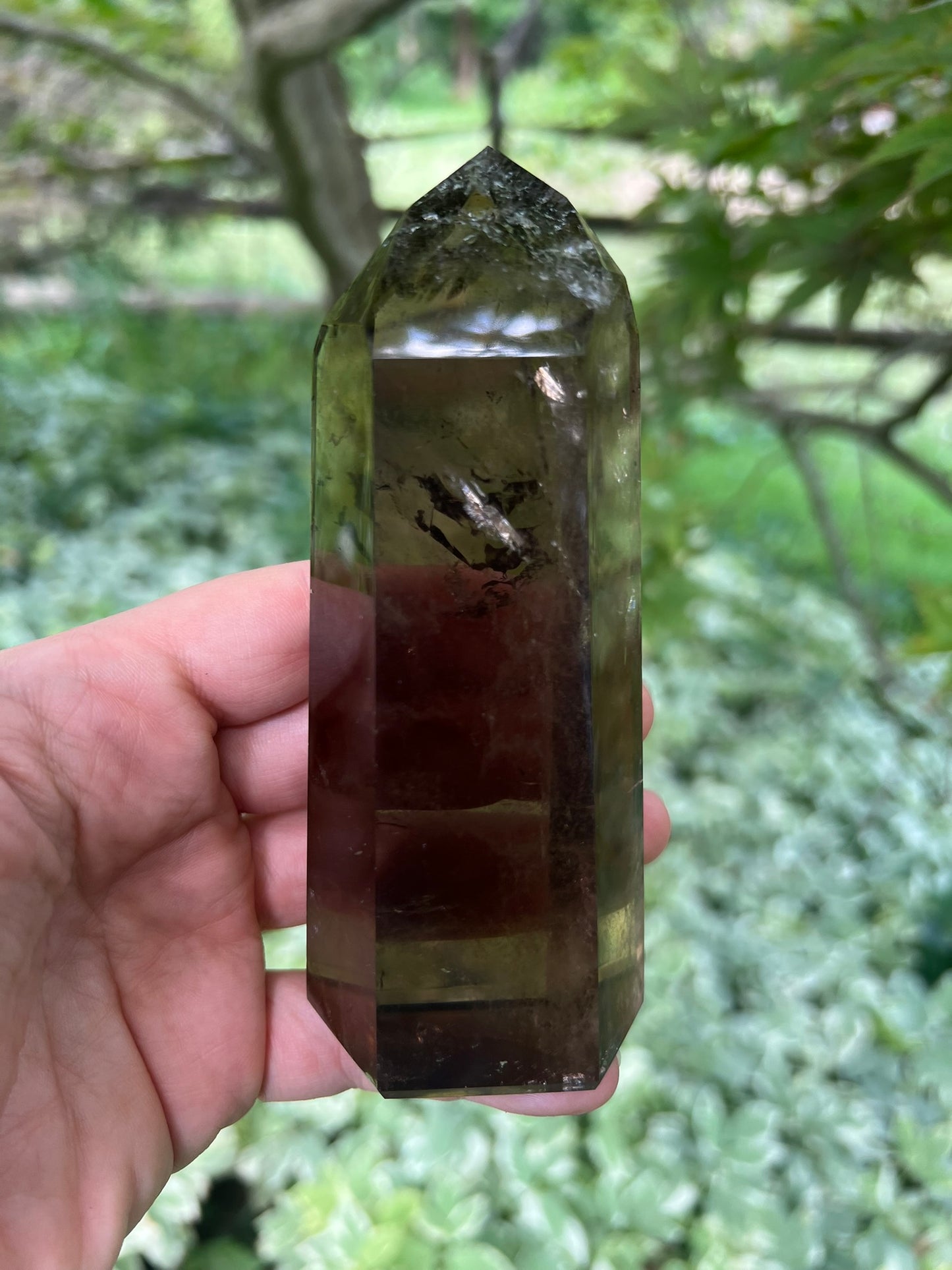 Smoky Quartz Tower ~ Large