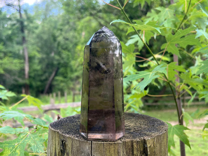 Smoky Quartz Tower ~ Large