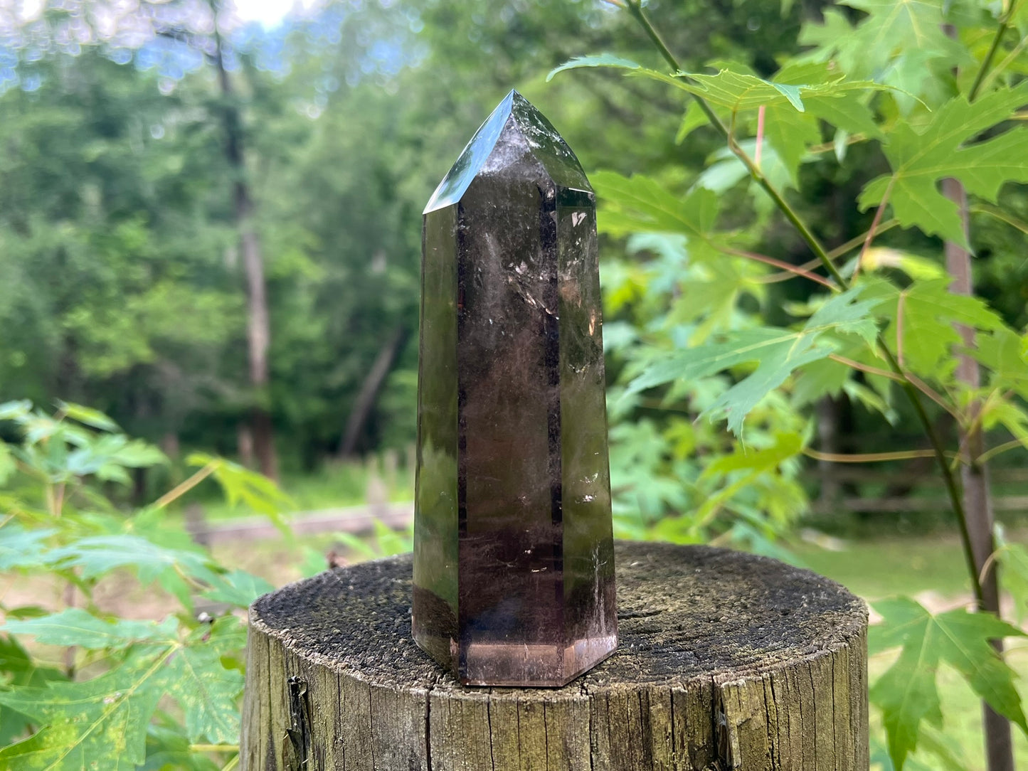 Smoky Quartz Tower ~ Large